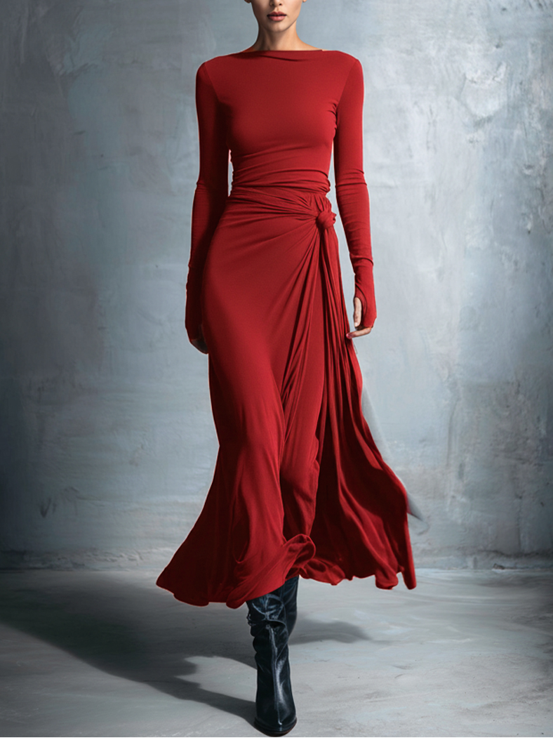 Daniela | Elegantní Plynulá Maxidlouhá Šaty