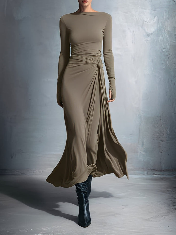 Daniela | Elegantní Plynulá Maxidlouhá Šaty